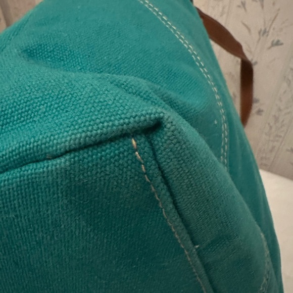 Myra Bag Green Canvas Tote - Picture 11 of 16